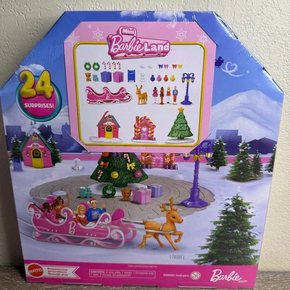 Mattel - Barbie Mini Barbieland Advent Calendar - Picture 2 of 2